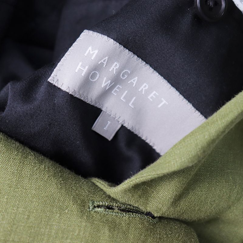 美品 2023SS マーガレットハウエル MARGARET HOWELL YARN DYED