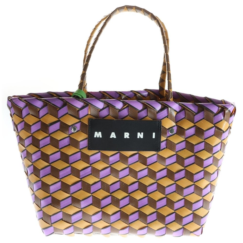 MARNI マルニ MARKET BASKET BAG バスケットバッグ ハンドバッグ マルチ SHMH0059X0