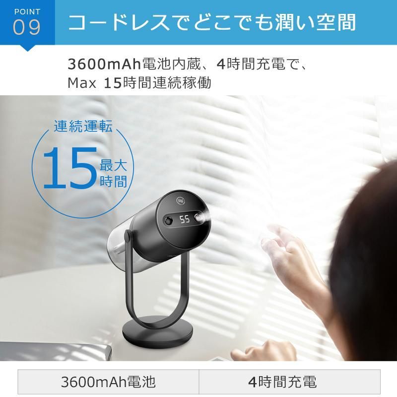 スチーム 180°上下調整