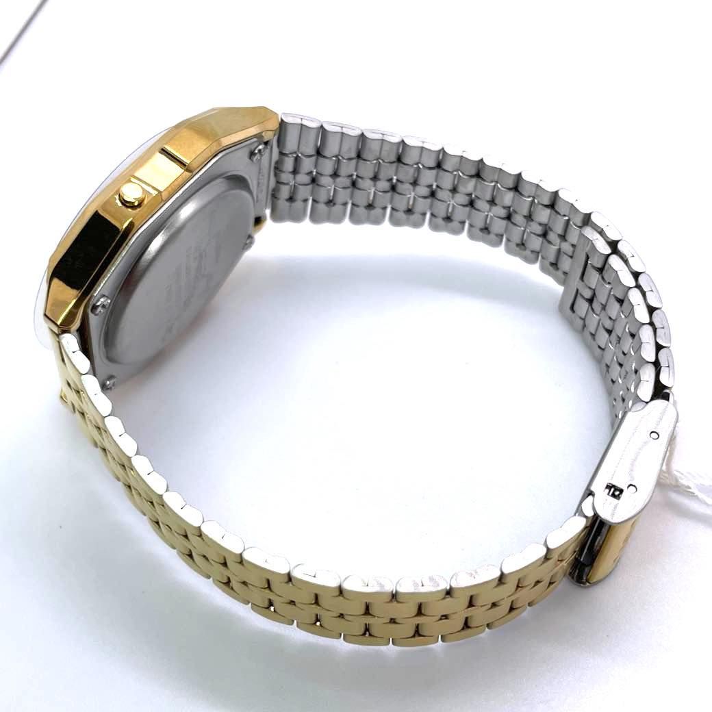 CASIO デジタル腕時計 ゴールド ユニセックス 新品未使用 A