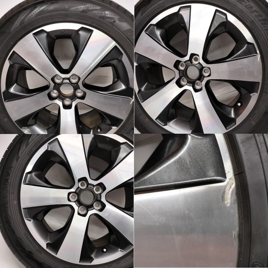 訳アリ特価！ ノーマルタイヤ x ホイール 1本＞ 225/55R17 ヨコハマ 
