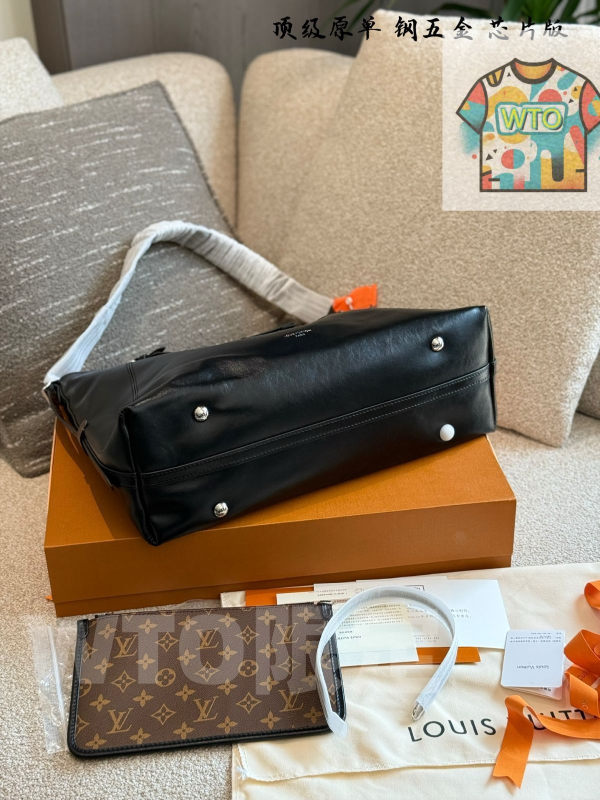 今日WTO】LV All Dark Carryall MM ルイ・ヴィトン オールダーク