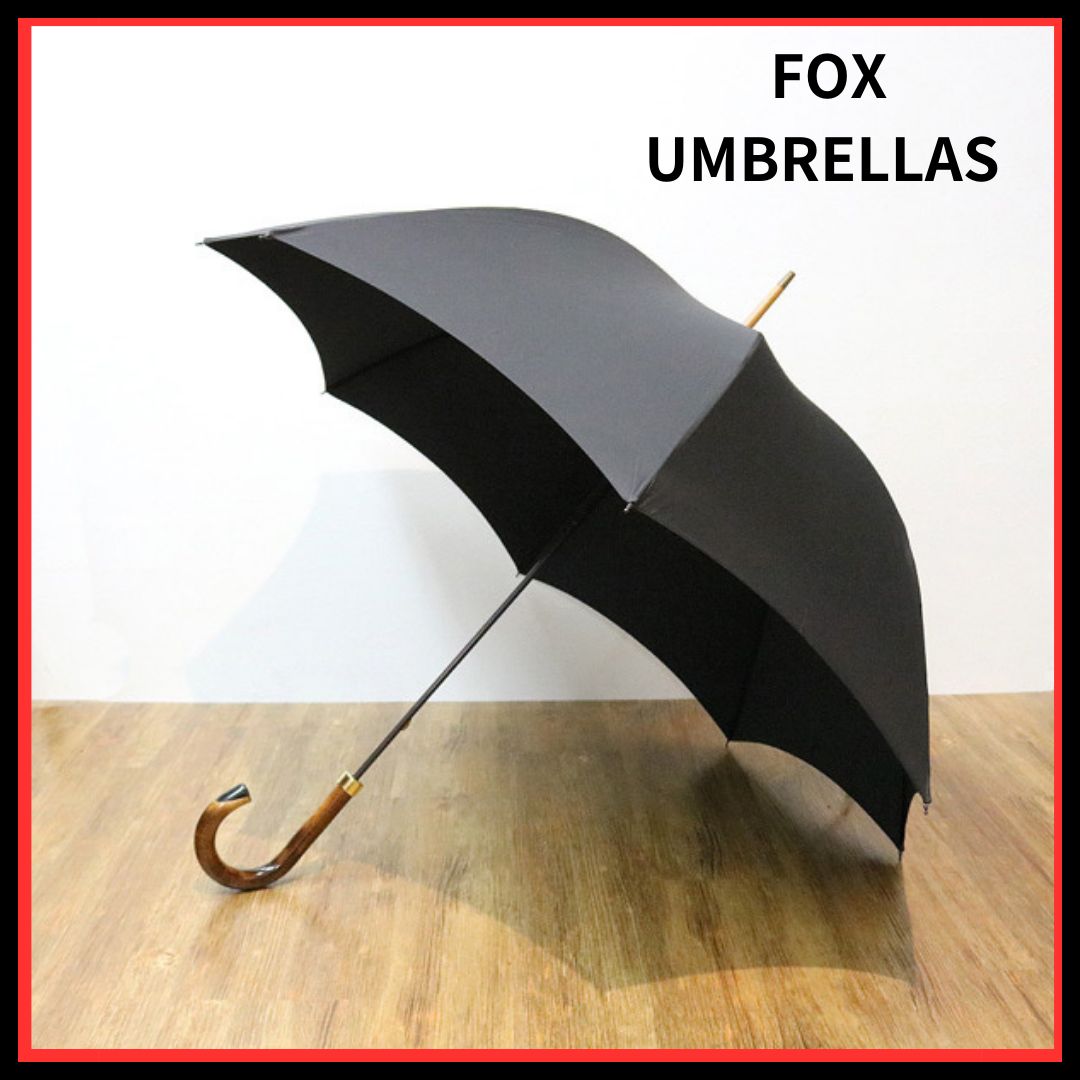 入荷 フォックスアンブレラズ FOX UMBRELLAS 傘 メンズ GT18 BLACK ブラック