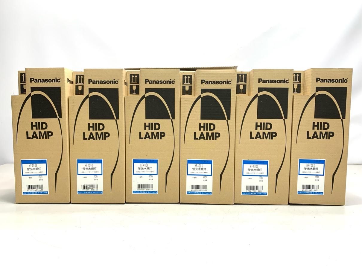 ソニック　蛍光水銀灯 400W形 HF400X 2本 パナソニック 蛍光水銀灯 400W形 HF400XN 1箱（6個入） - アスクル