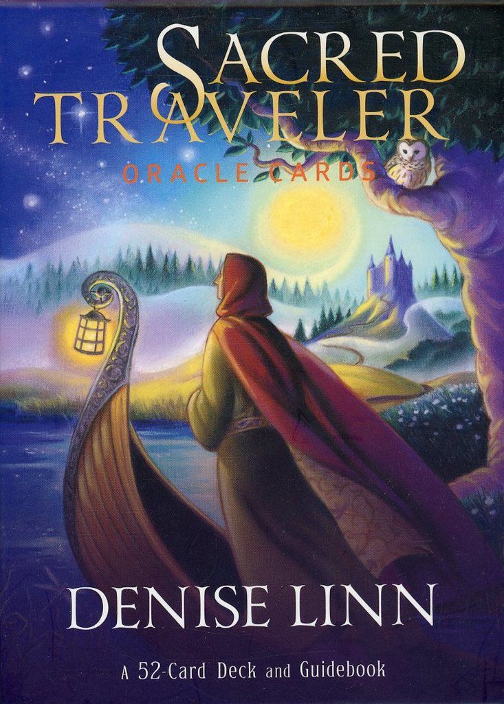 雑貨 セイクレッドトラベラーオラクルカード SACRED TRAVELLER ORACLE CARDS 日本語解説書付き