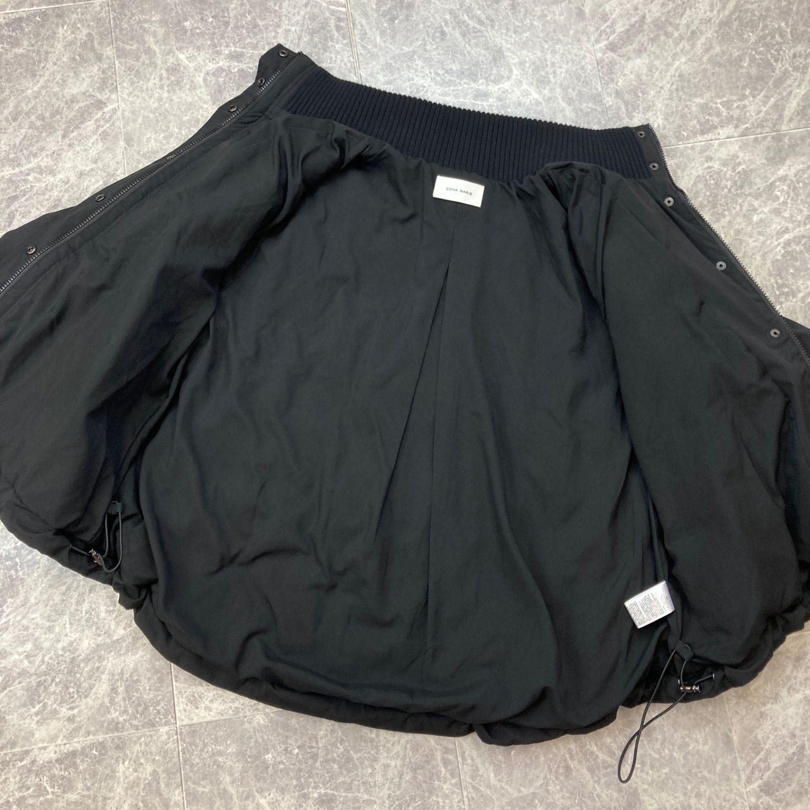 ✨美品✨ DONA MARIE ドナマリー リブネックダウン キルティング 