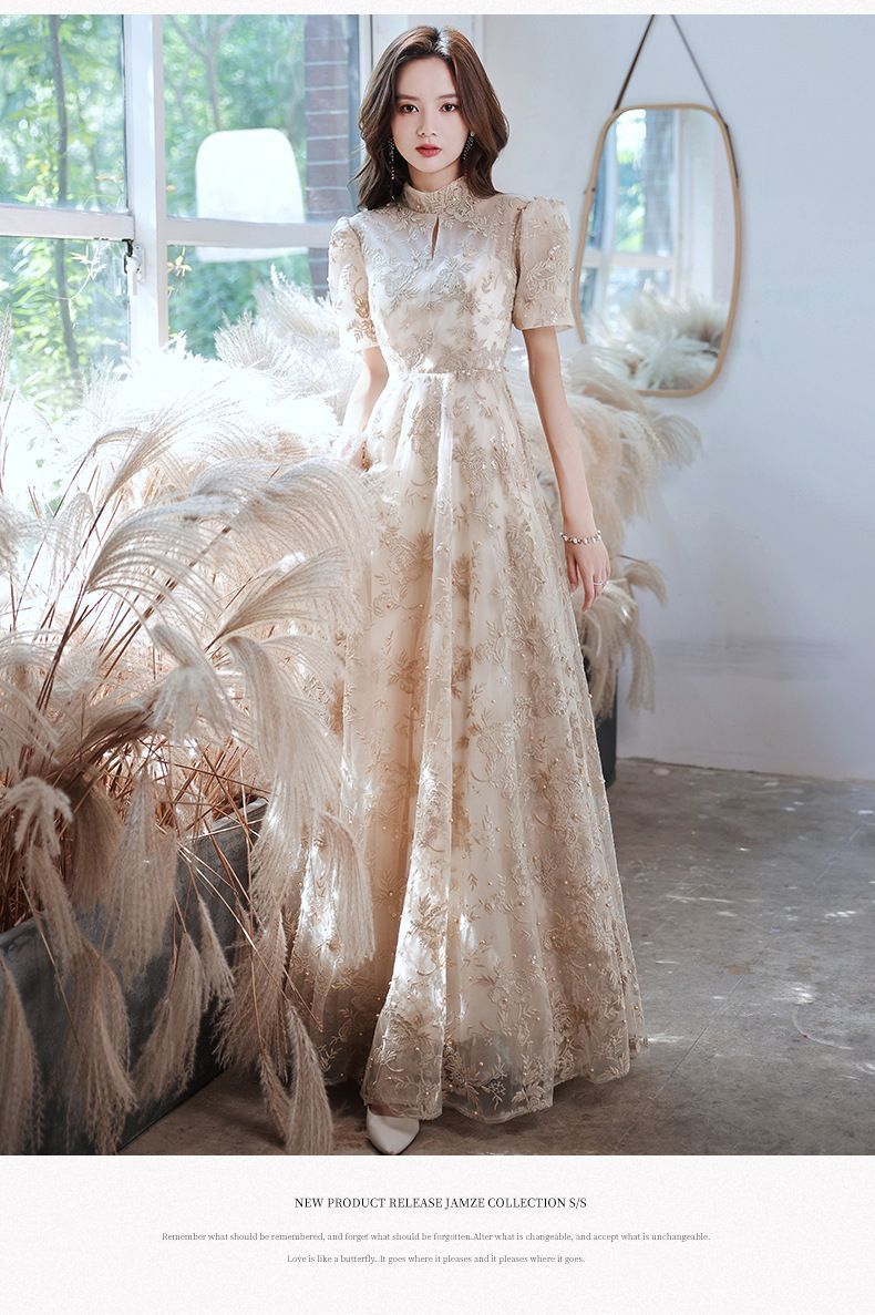 パーティードレスお呼ばれドレス結婚式ドレスブライズメイドロングドレス二次会かわいいパーティード披露宴花嫁演奏会お誕生日