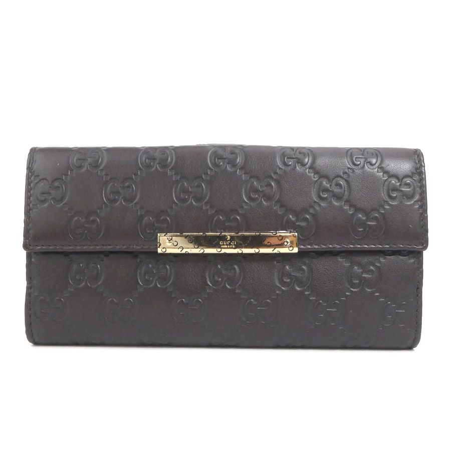 グッチ GUCCI 長財布 グッチシマ 112715 - メルカリ