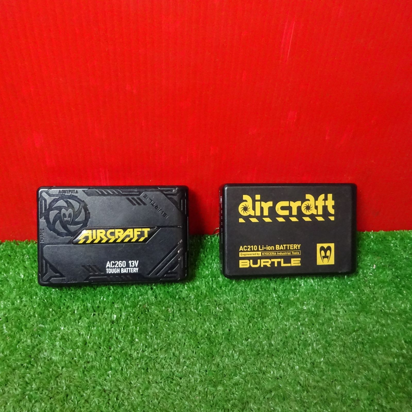 京セラ BURTLE AC260 リョービ AC210 バッテリー2個まとめ 空調服 
