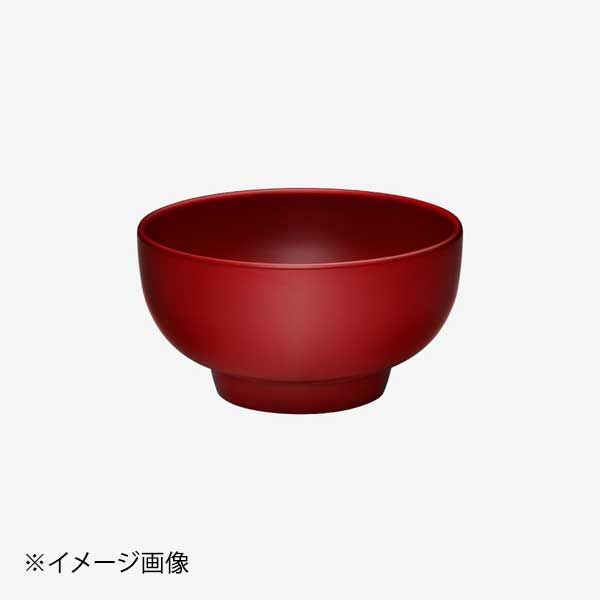 【新品】西海陶器 Common コモン 汁椀 赤 (1個入)