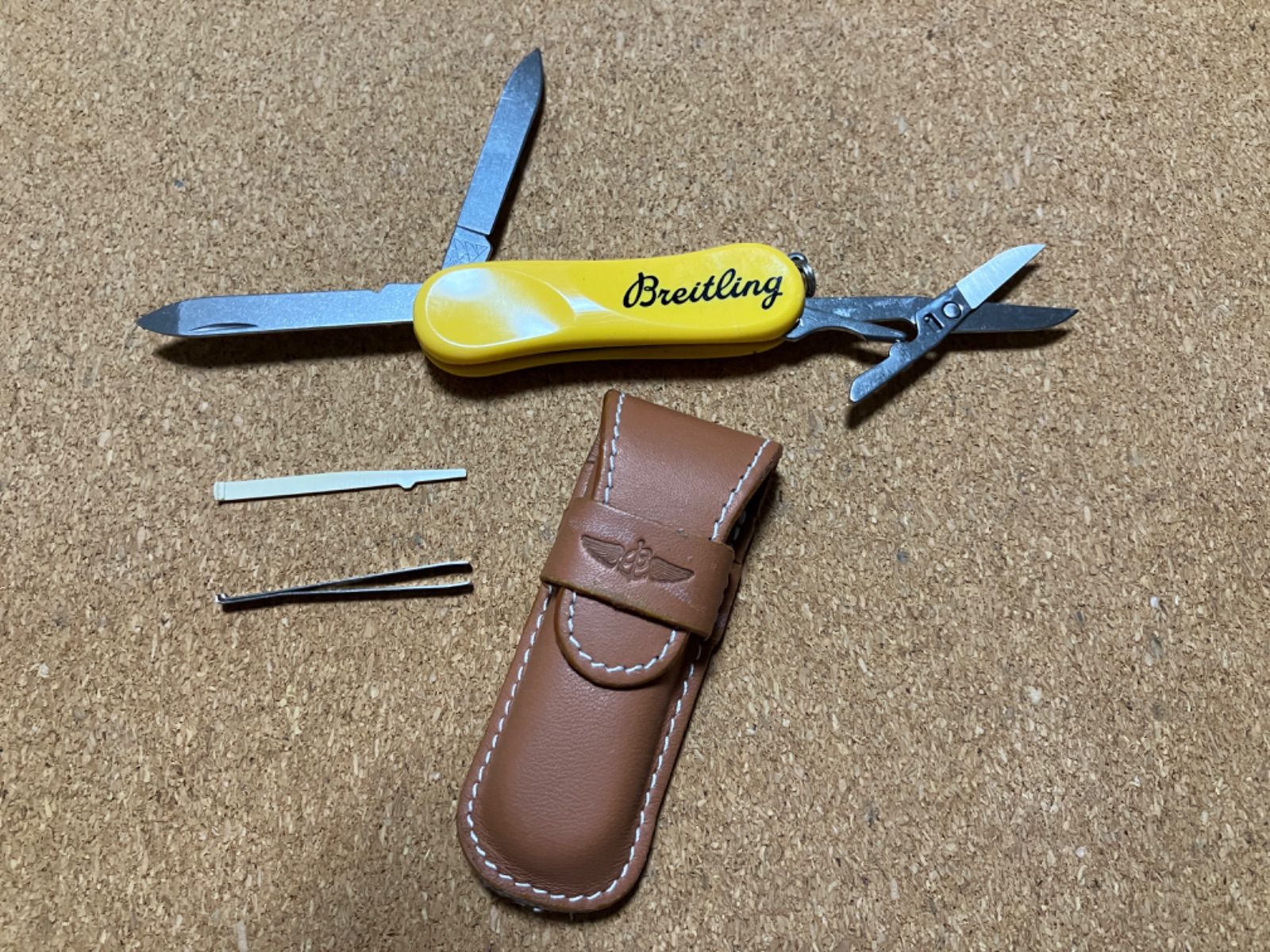 新品☆BREITELING WENGERブライトリング 多機能ナイフ ノベルティ