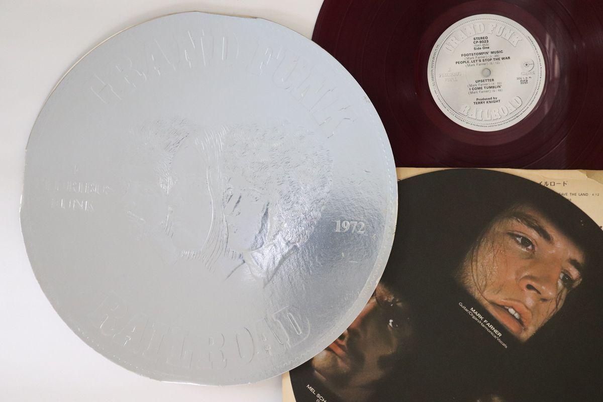 その他 LP Grand Funk Railroad Lets Stop War E Pluribus CP9023 CAPITOL Japan Vinyl /00260 LP Grand Funk Railroad Lets Stop War E Pluribus CP9023