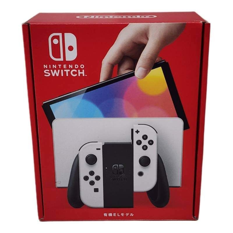 Nintendo 任天堂 Nintendo Switch 有機ELモデル HEG-S-KAAAA ゲーム機本体 ホワイト 動作 済 32504K285