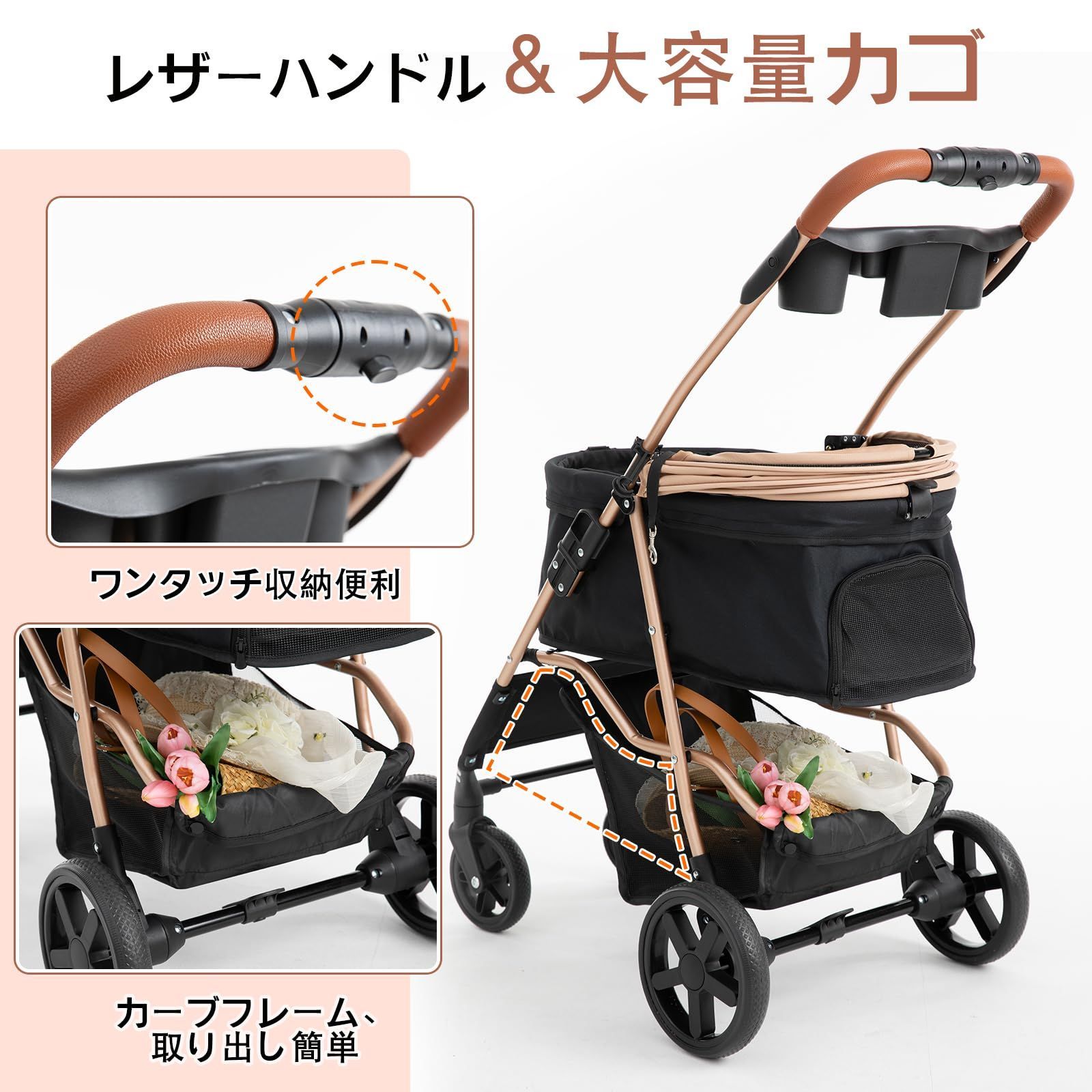 4輪タイプ 360°回転