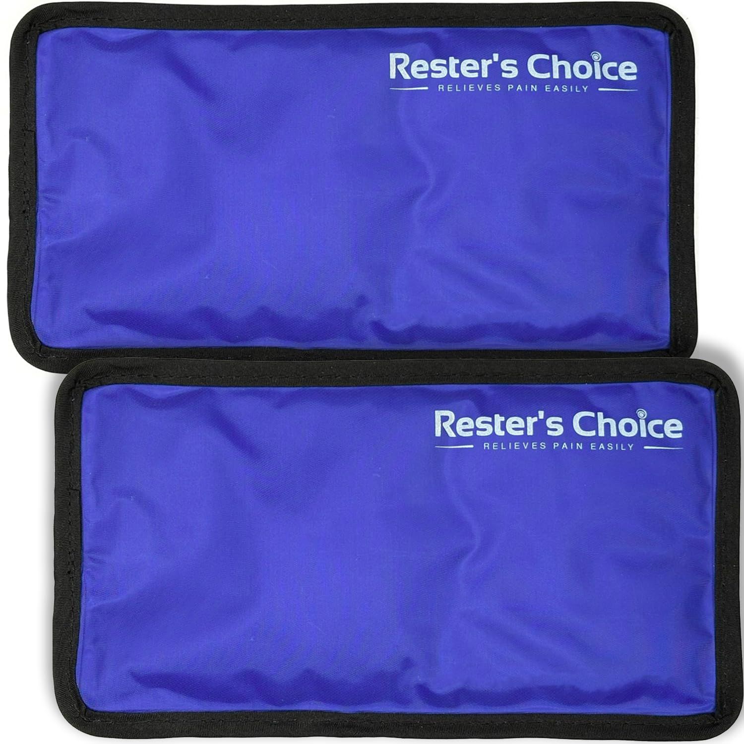 Rester s Choice Gel C - Hot Packs 2-Piece Set Medium 5x10 in. Reusable Warm or Ice Packs for Injuries Hip Shoulder Knee