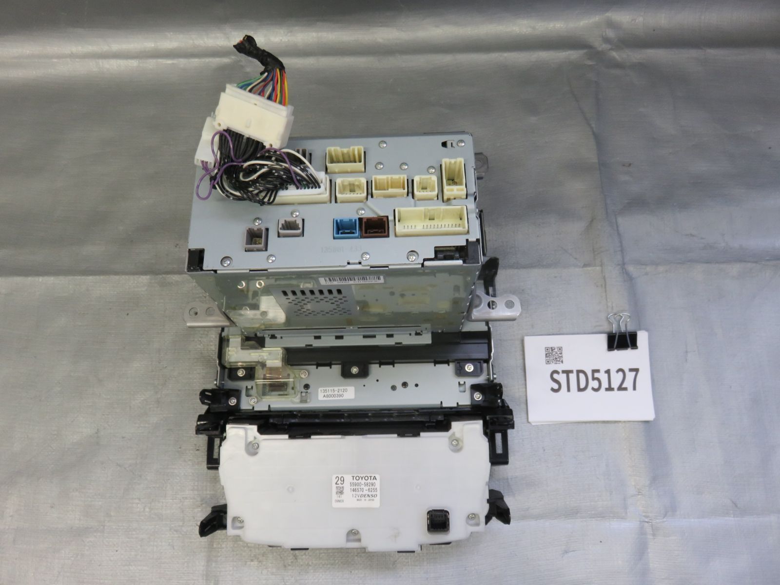☆STD5127 動作OK アルファード/ヴェルファイア20系 HDD 純正ナビ
