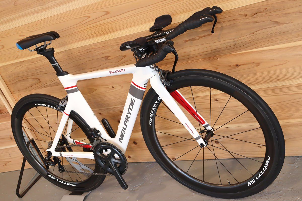 ニールプライド NEILPRYDE バイヤモ BAYAMO 2014 Sサイズ シマノ アルテグラDi2 カーボン トライアスロン タイムトライアル バイク 千葉店