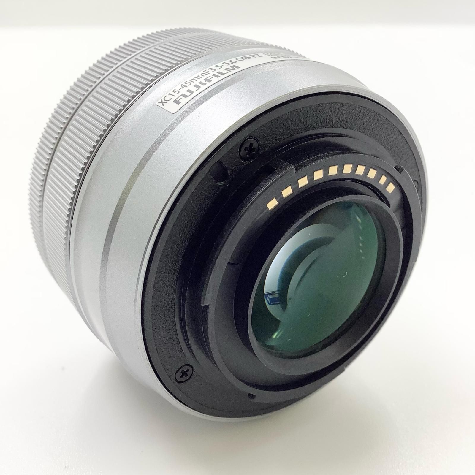 【全額返金保証】【最速発送】FUJIFILM XC 15-45mm F3.5-5.6 OIS PZ シルバー 動作確認済