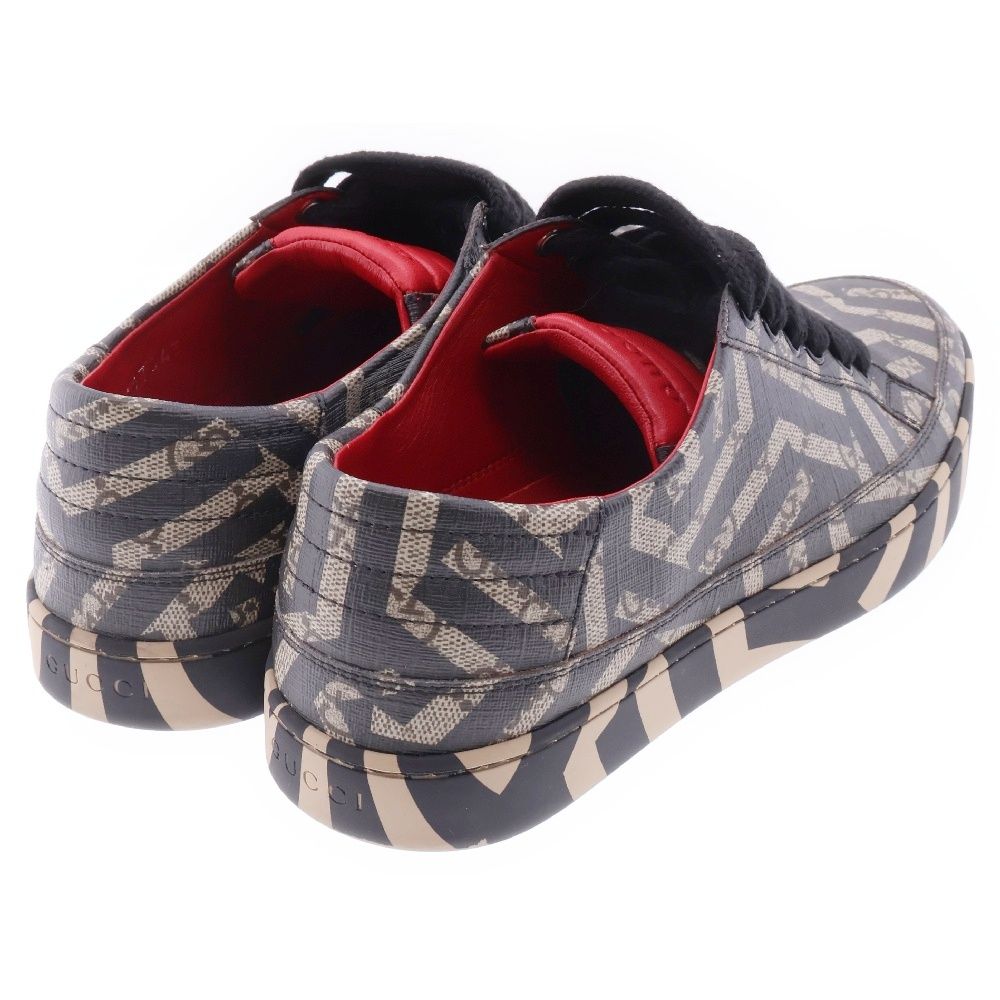 GUCCI (グッチ) GGカレイド ローカットスニーカー ブラック 407343