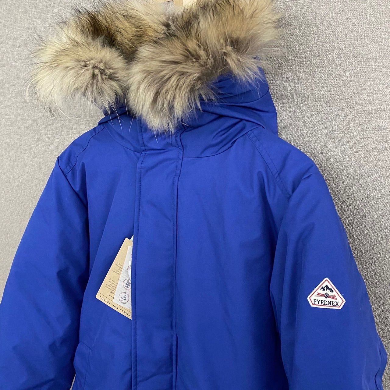 ピレネックス PYRENEX ダウンジャケット アヌシー BLUE Mサイズ - メルカリ