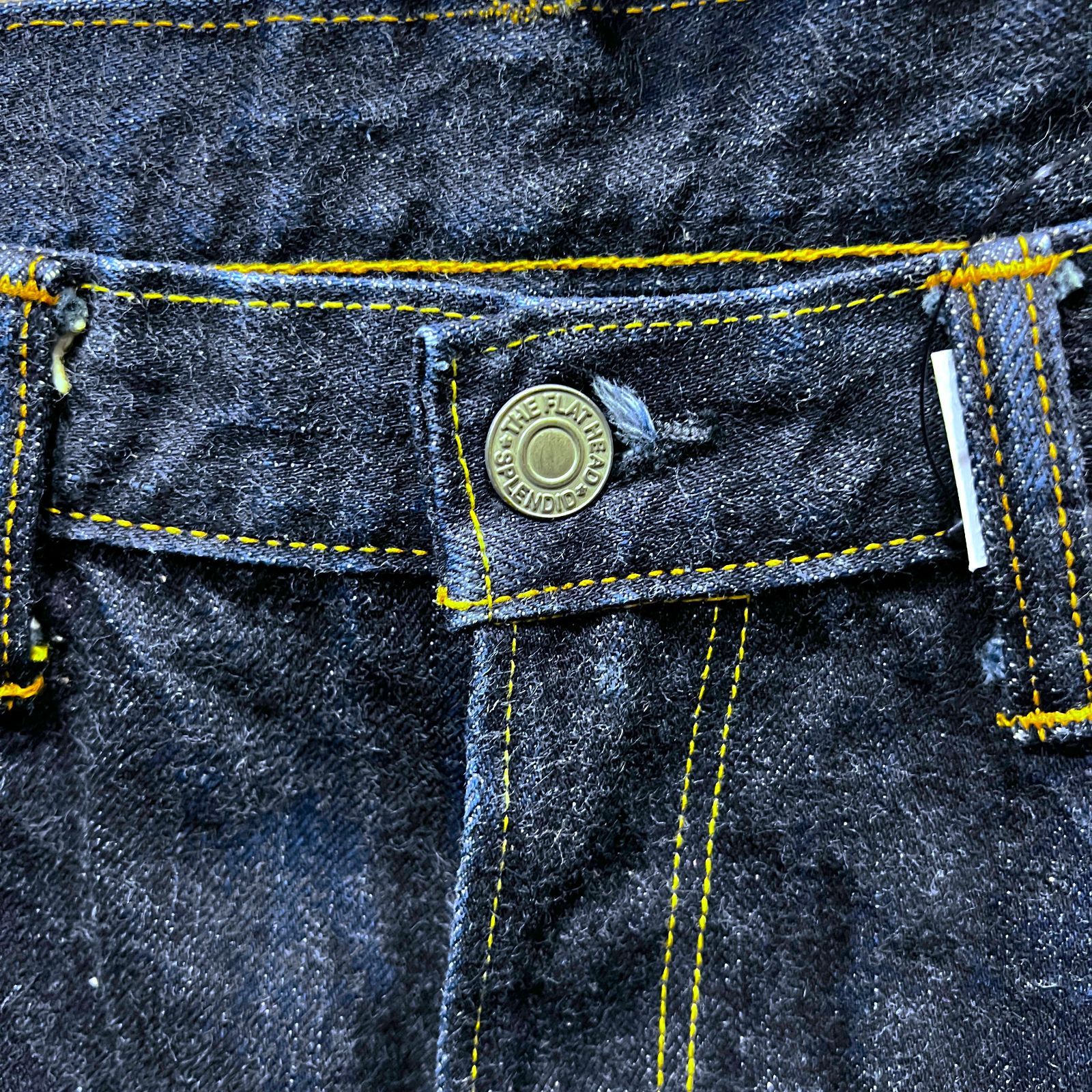 FLATHEAD 3007ブーツカットデニム W34 極美品 フラットヘッド ブーツカット デニム 3007 W34 ジーンズ