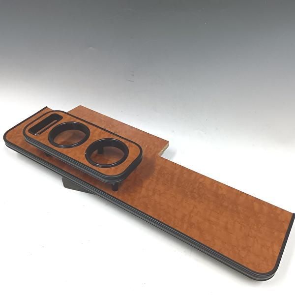 160系プロボックス 14 9～ フロントテーブル ウッド オールブラック 携帯左 BRIGHTFACE_UK