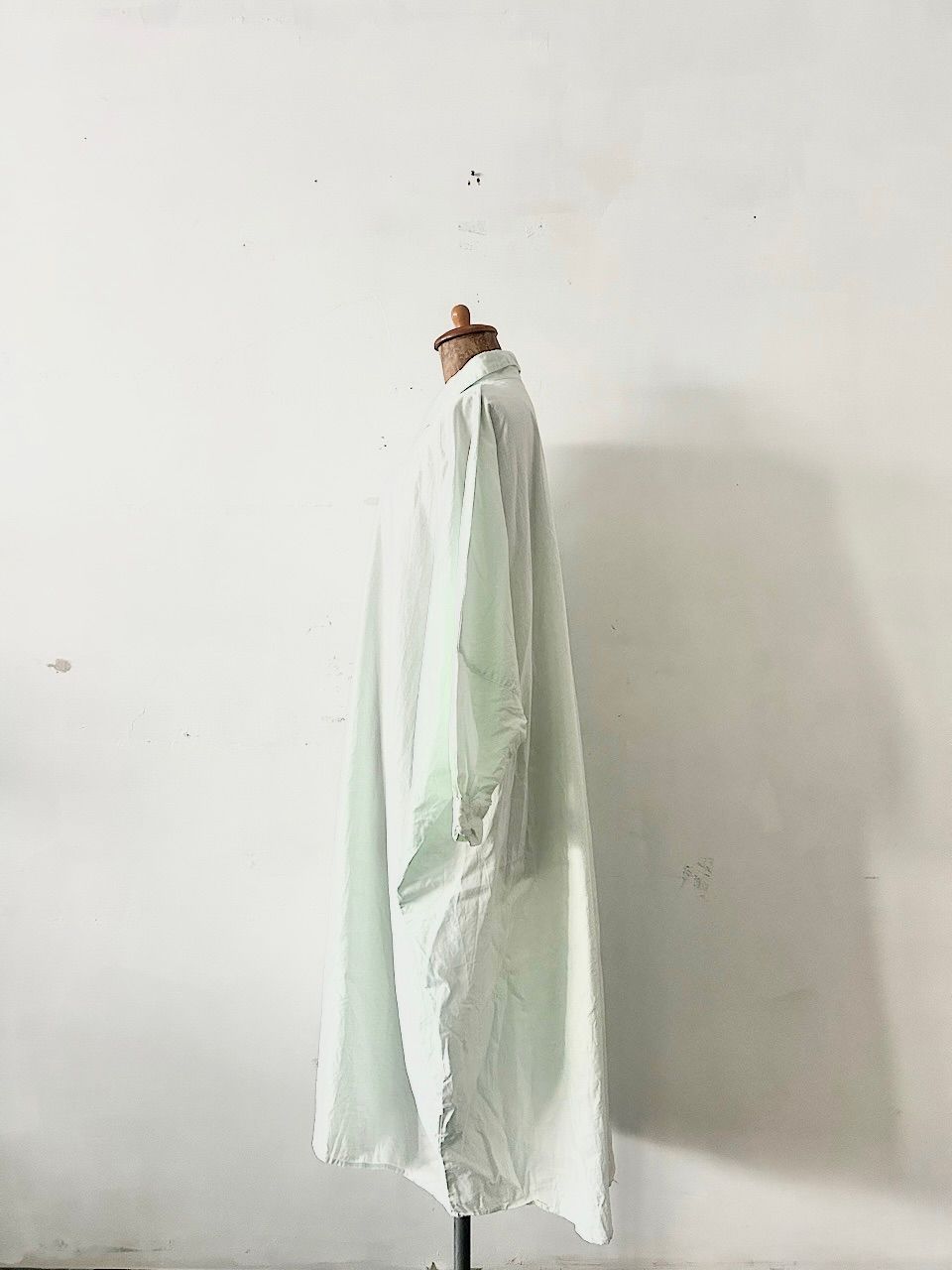 nestRobe　UpcycleLino テールBigワンピース　ミントグリーン spring mint color with UpcycleLino ! | PRESS ROOM | nest