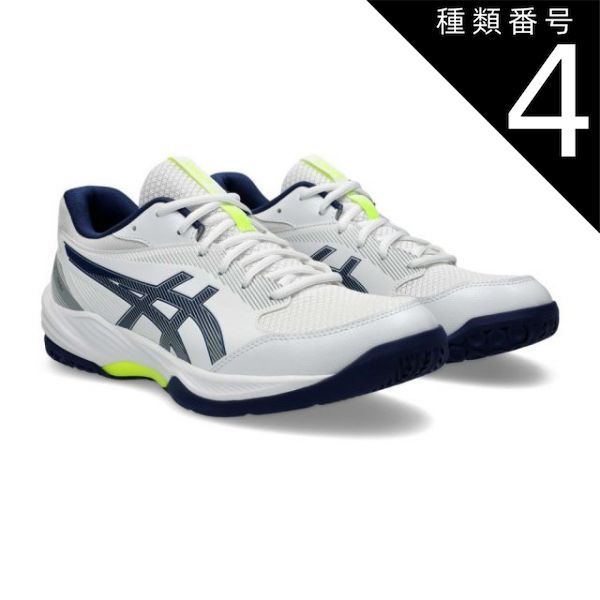 種類4 25.0cm 取寄せ アシックス シューズ GEL-TASK 4 ホワイト|ブルーエックスプレス 1071A103-100ゲル タスク インドアスポーツ メンズ ASICS