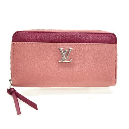 ルイヴィトン LOUIS VUITTON ジッピーロックミー カーフレザー バイ 