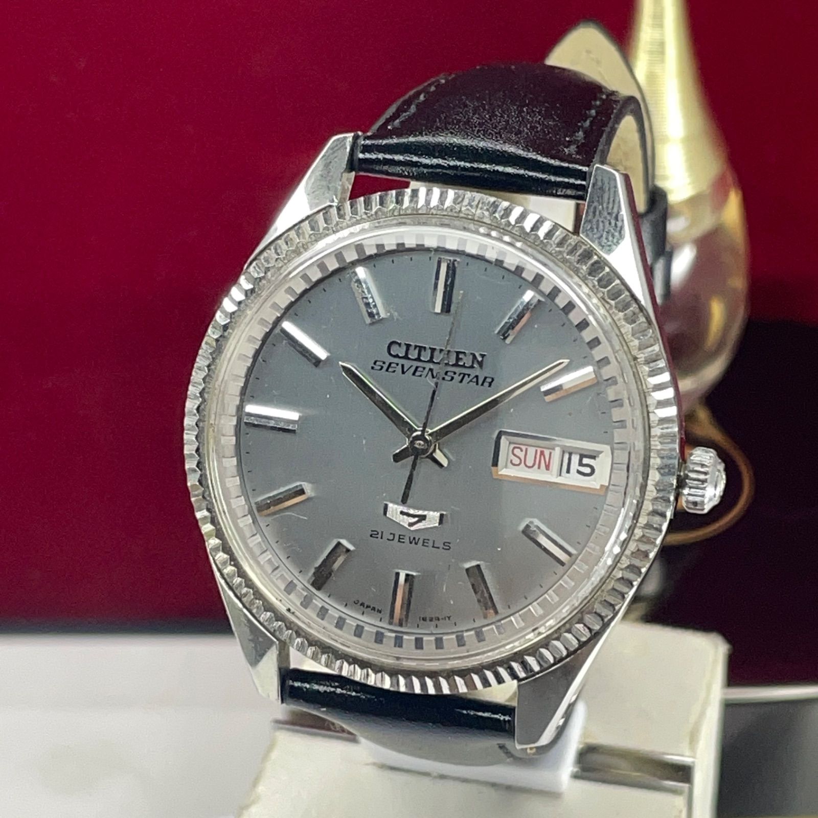 60s CITIZEN SEVEN STAR 自動巻 フルーテッドベゼル 腕時計 m46007293414_1.jpg?1749736560