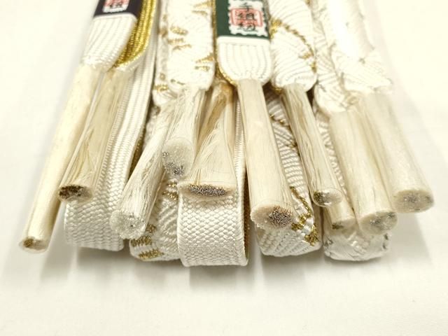 平和屋着物●和装小物　上質な帯締め5本セット　礼装用　高麗組 綾出し　唐組　金糸　亀房付き　逸品　未使用　AAAZ7273ay 平和屋着物○和装小物 上質な帯締め5本セット 礼装用 高麗組 綾出し 唐