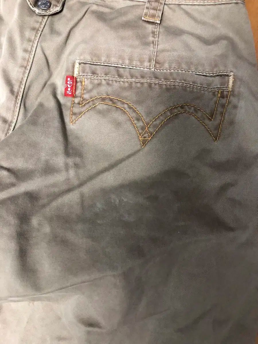  リーバイス タイプ1 ヴィンテージ ウォッシュ ベージュ コットンパンツ 34 チノパン パンツ