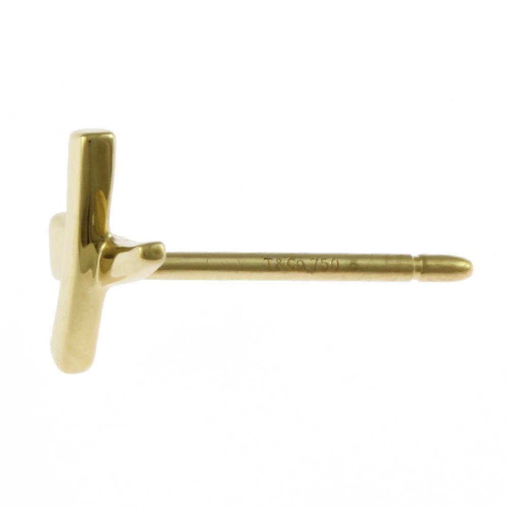 ティファニー キス ピアス 18金 K18イエローゴールド レディース  