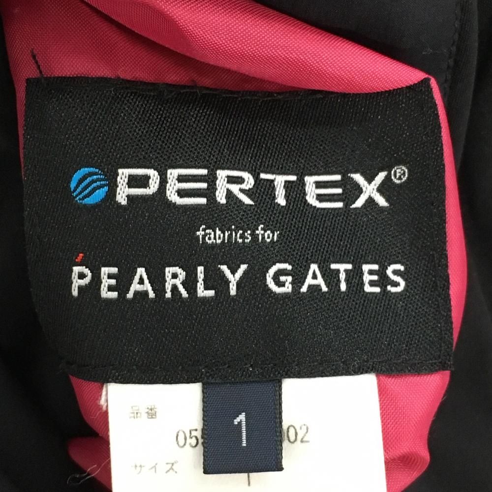 パーリーゲイツ 4WAY中綿リバーシブルジャケット ピンク×黒 裏黒 袖着脱可 レディース 1 M ゴルフウェア PEARLY GATES LLC-HASEGAWATOSO_COM