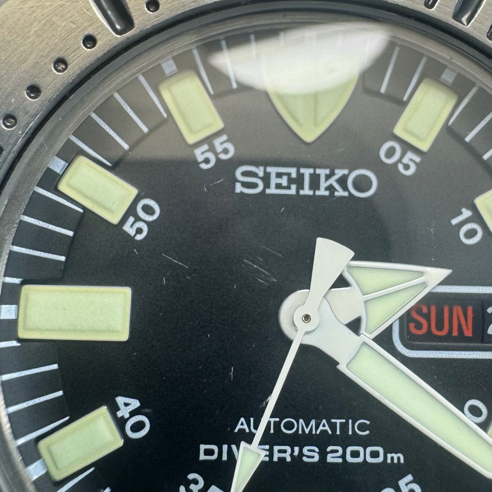セイコー SEIKO ブラックモンスター SKX779 7S26-0350 ダイバーズ 自動  