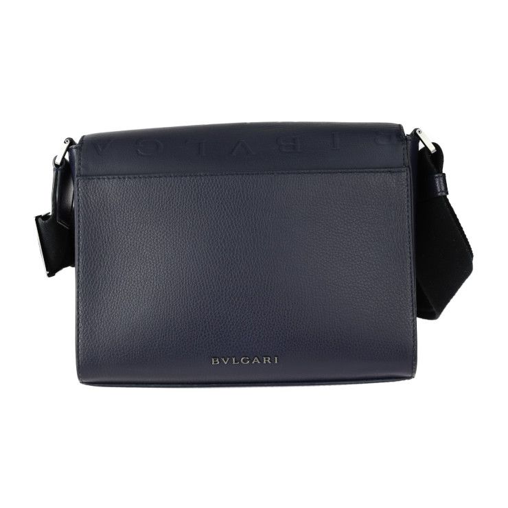 BVLGARI ブルガリ メッセンジャーバッグ 292713 レザー ポセイドン 