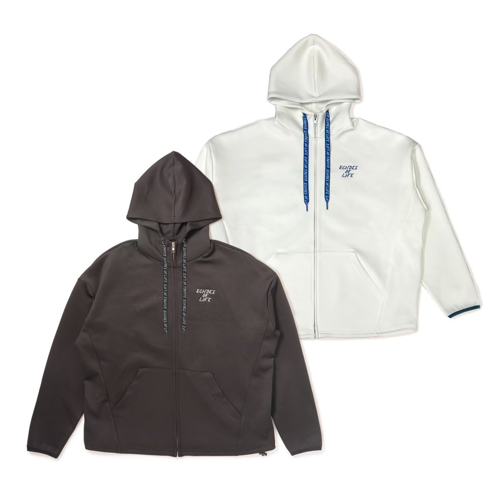 羽生結弦　Echoes Of Life ジップパーカー　Mサイズ　黒 羽生結弦Echoes Of Life ジップパーカーMサイズ黒