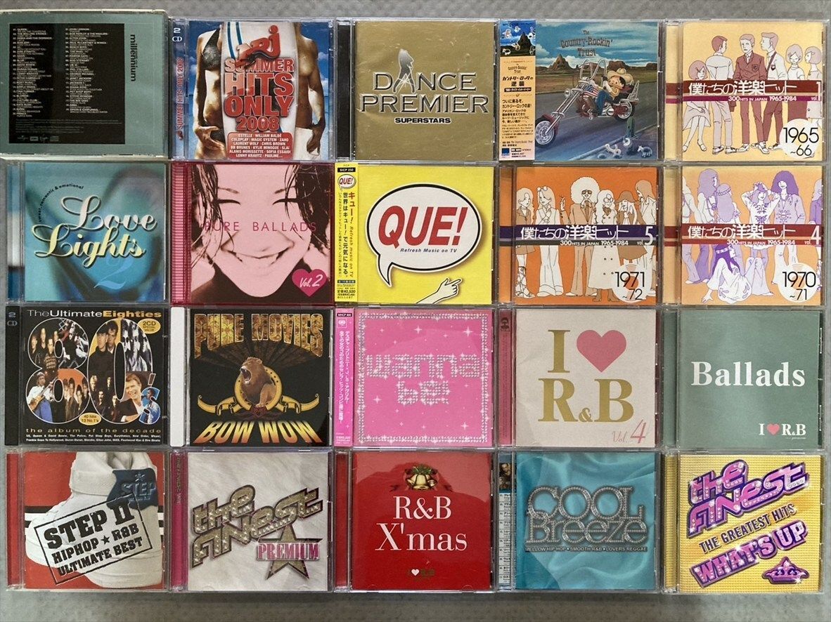 CDまとめ売り】NOW洋楽オムニバス 66枚 【公式通販】