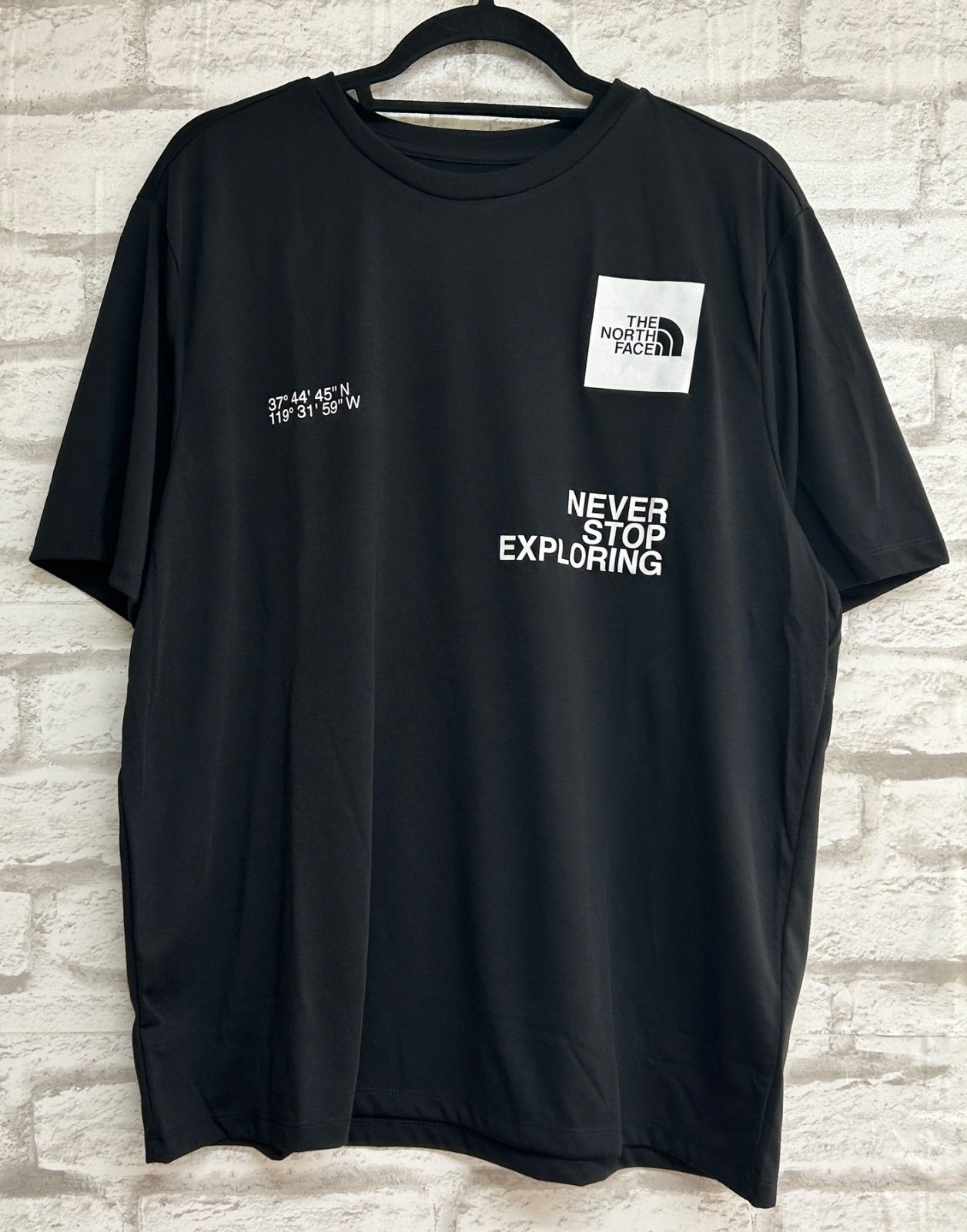 ノースフェイス 半袖 Tシャツ メンズ 海外XL 日本3L相当 黒 MCbx ◾️海外限定品◾️THE NORTH FACE メンズ 半袖Tシャツ XXL