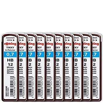【中古】(未使用･未開封品)　ロットリング シャープペンシル用替芯 0.7mm HB S0 312-690  [日本正規品] sdt40b8