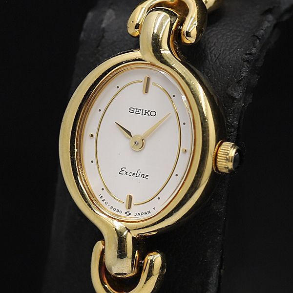 セイコー エクセリーヌ 腕時計　1E20-6220 白文字盤 レディース セイコー エクセリーヌ 腕時計 1E20-6220 白文字盤 レディース