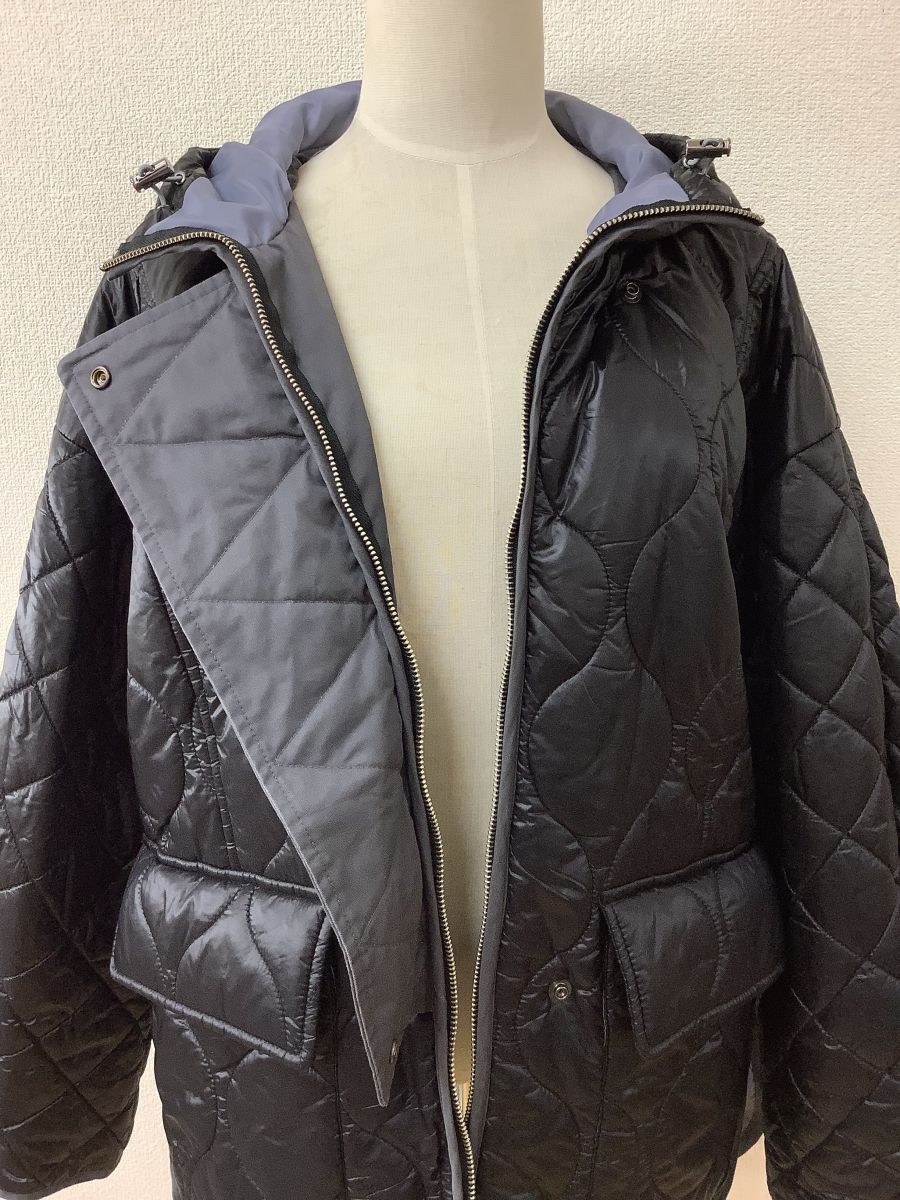 中綿キルティングコート