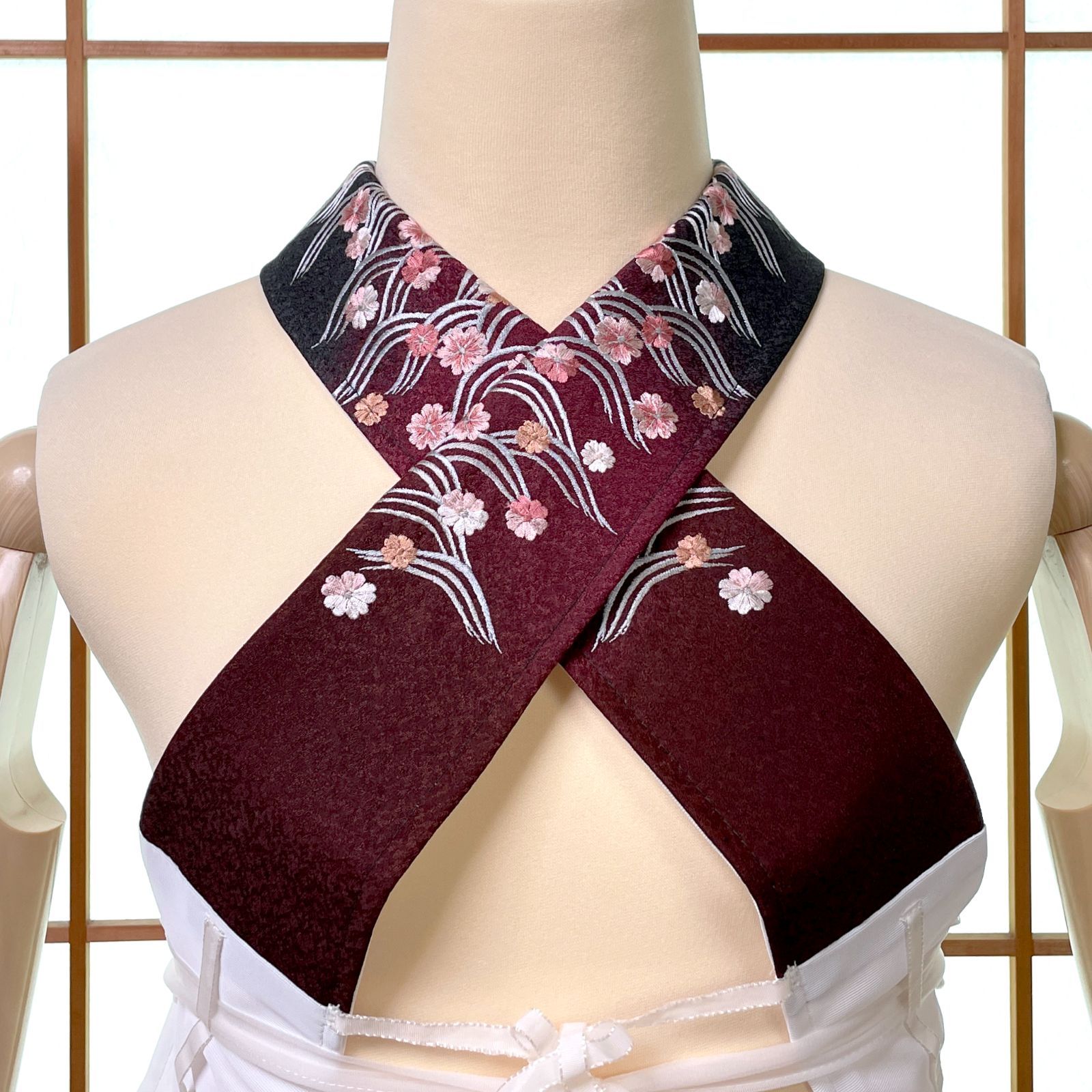 装道 美容衿 刺繍衿 【公式通販】