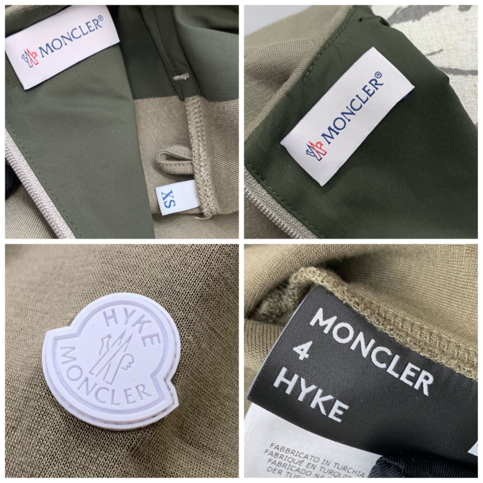 モンクレール ハイク　サイズM カーキ　MONCLER HYKE 新品未使用 楽天市場】【MONCLER/モンクレール/GENIUS/ジーニアス/HYKE