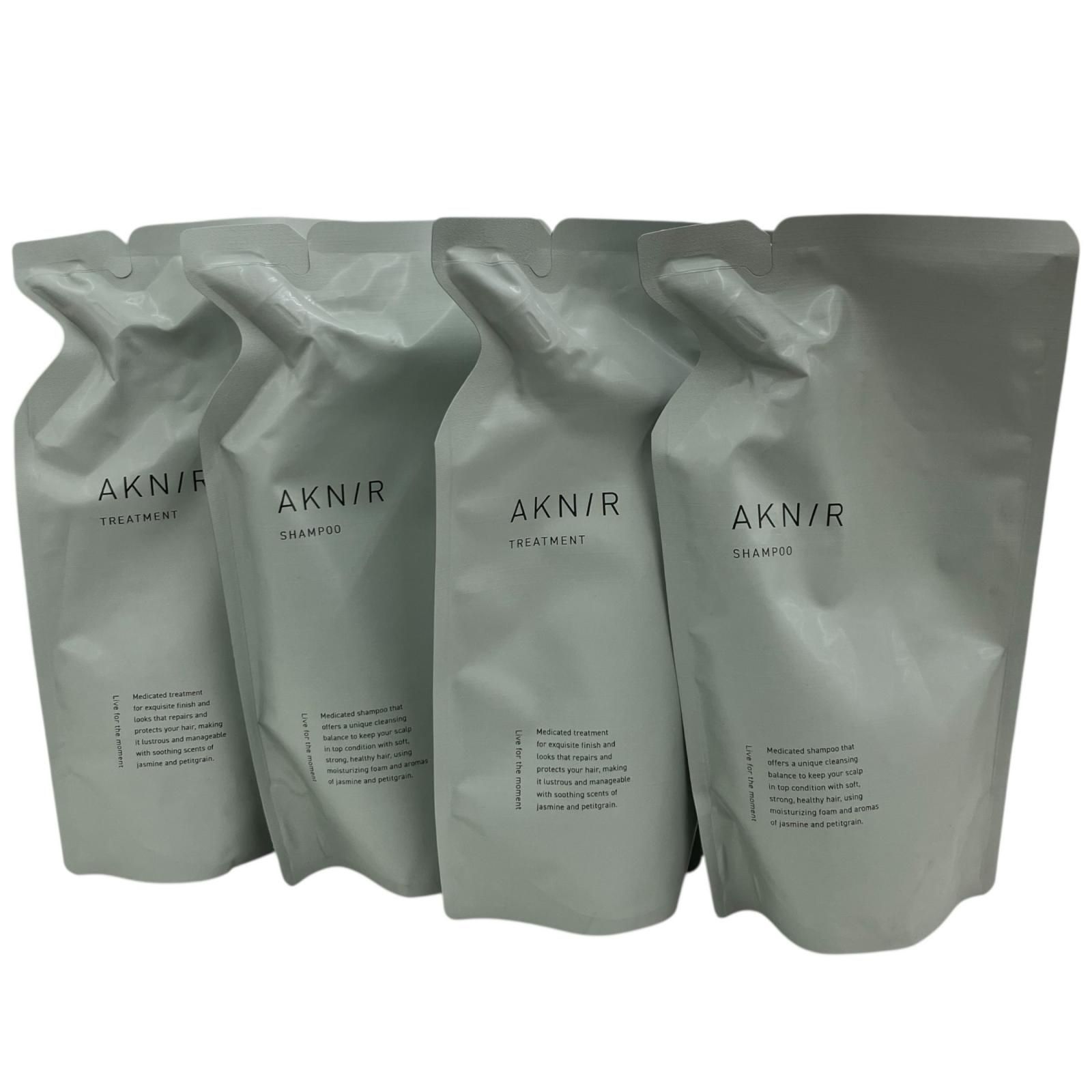 186000 ♥ AKN|R アクニー ヘアシャンプーまとめ グリーン 薬用ヘアシャンプー 4点まとめ売り