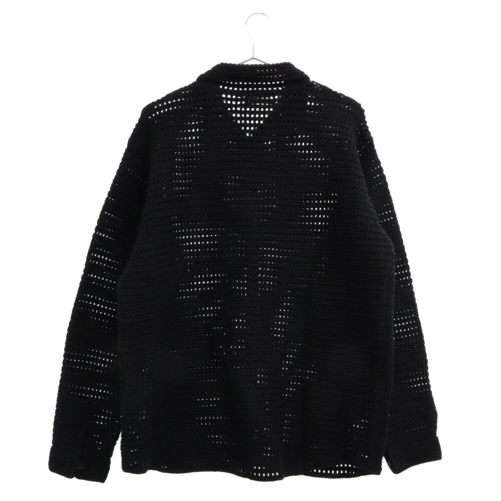 ✨最終値下げ✨試着のみ新品✨AURALEE/オーラリー✨クロシェ編み 半袖ニット AURALEE (オーラリー) 23AW HAND CROCHET WOOL KNIT SHIRTS ハンド