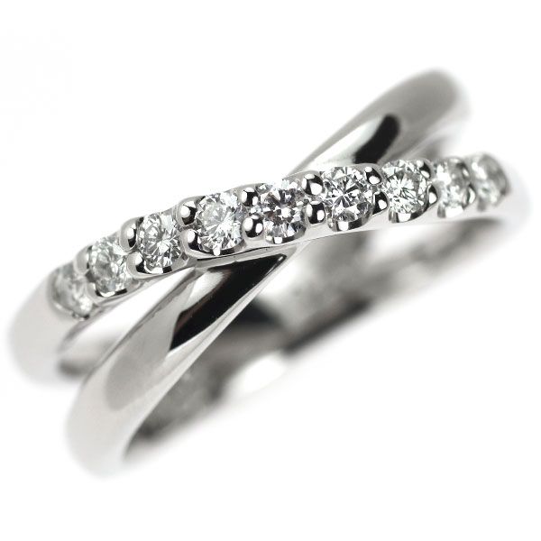 アッシュエル H.L Pt900 ダイヤモンド リング 0.26ct SIROKUMA-CORPORATION_COM