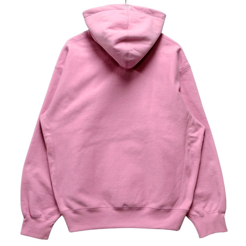 Supreme ピンク パーカー 袖ロゴ付き Supreme Box Logo Hooded Sweatshirt シュプリーム ボックスロゴ