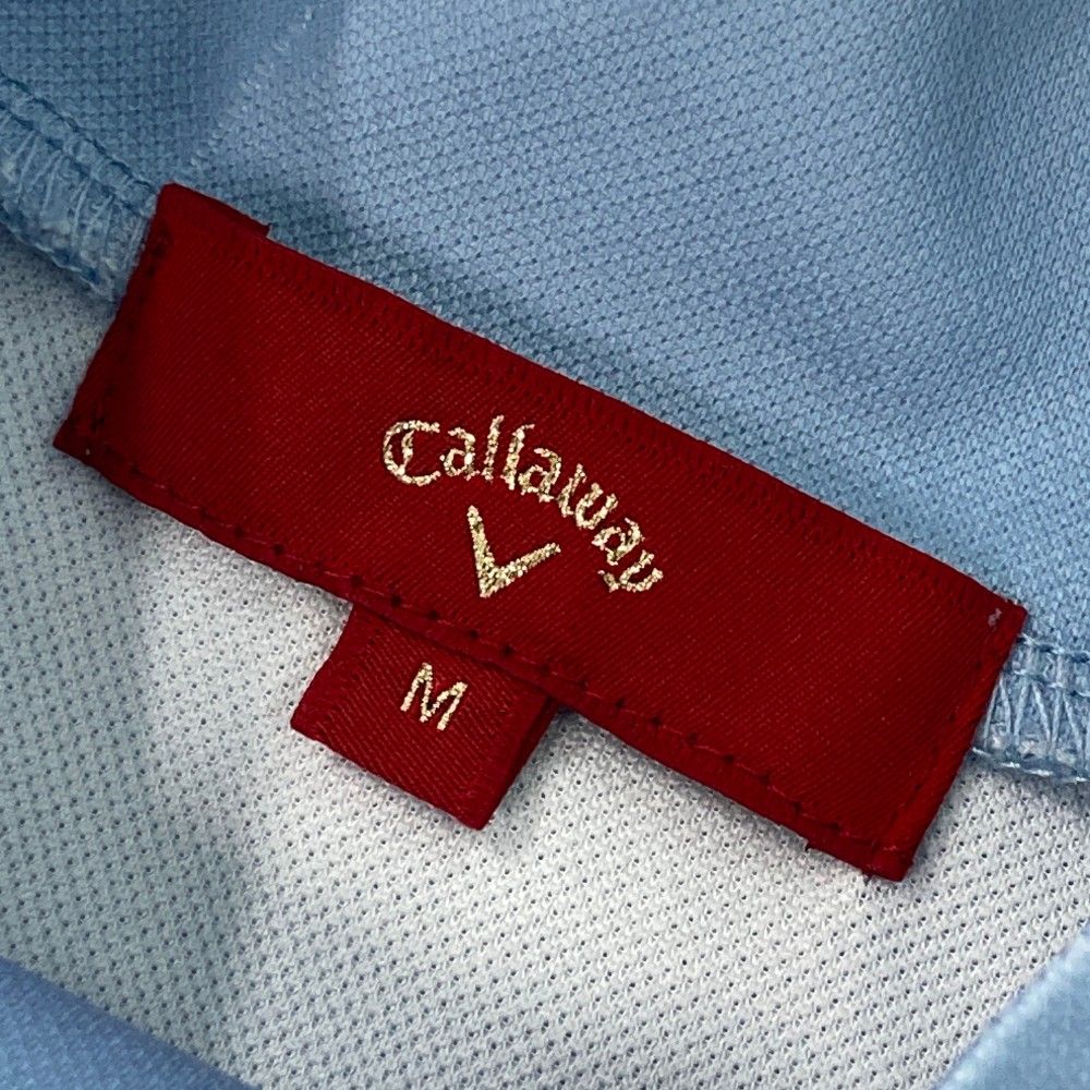 新品 キャロウェイ レッドレーベル 半袖 モックネック ネイビー Mサイズ 新品 キャロウェイ レッドレーベル 半袖 モックネック ネイビー M