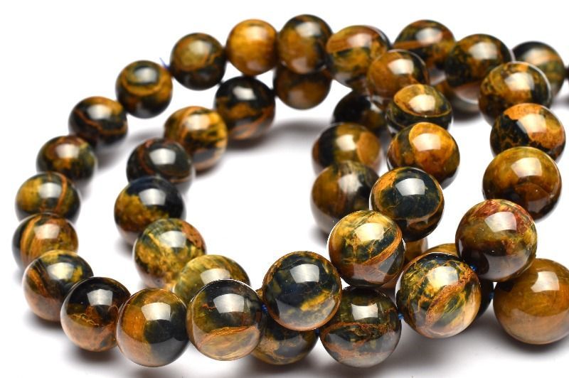 美しいマーブル色彩 ゴールデンブルーピーターサイト 12mm